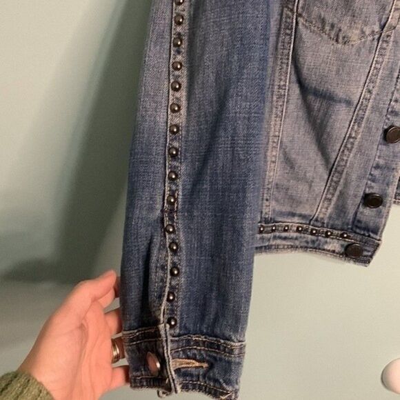 BLANKNYC Denim Studded Distressed Jacket - Picture 2 of 6